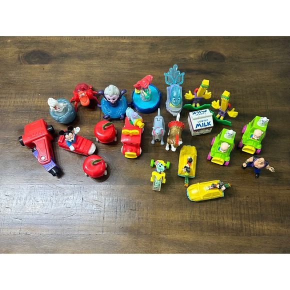 McDonald's Other - Vintage 90s Fast Food Toy Lot Disney McDonald's Burger King Richard Scarry 20pc